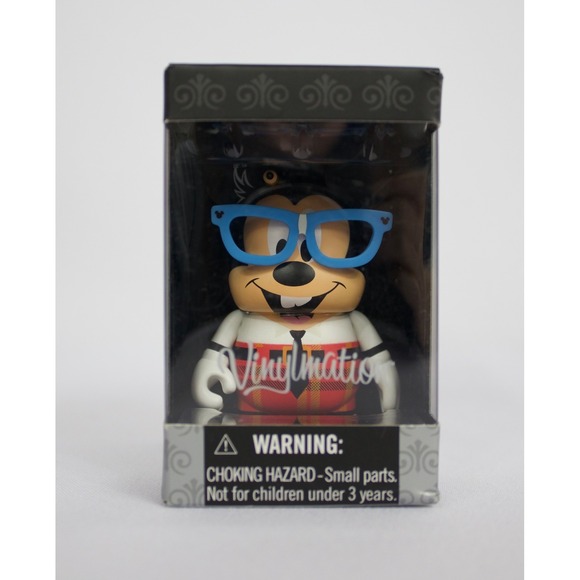 Disney Vinymation Mickey & Minnie Mouse Nerds Set New in Box Vinyl Figures - Picture 8 of 13
